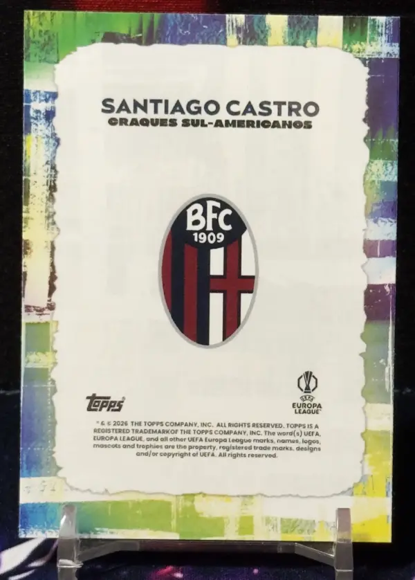 25/26 Topps Jogaço UEFA - Santiago Castro