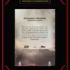 2025 Topps chrome - Benjar Pranic