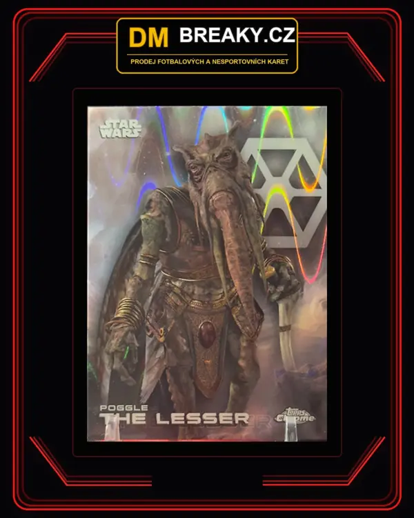 Obrázek ChatGPT 3. 10. 2026 15_46_12 2025 Topps chrome - Poggle The Lesser