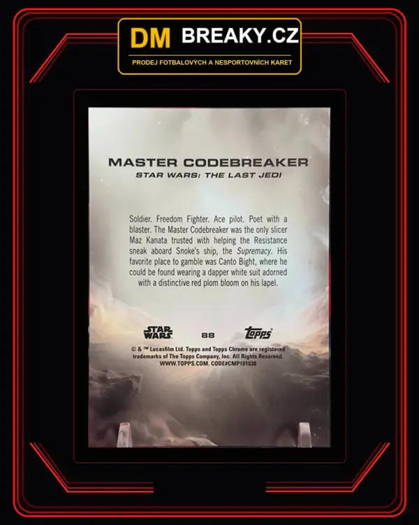 2025 Topps chrome - Master Codebreaker (limit/50)