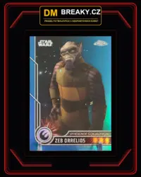 2023 Topps chrome - Zeb Orrelios (limit/150)