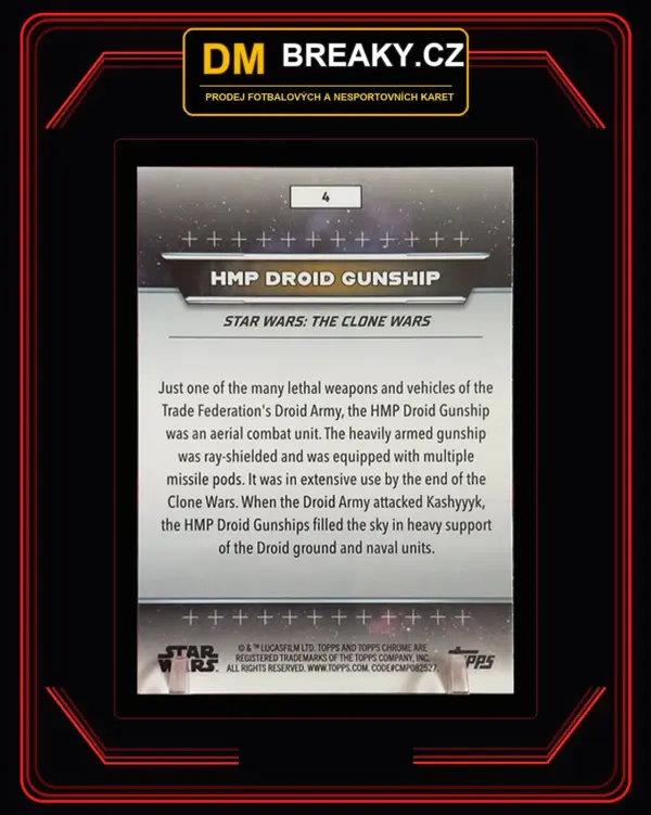 2024 Topps hyperspace - HMP Droid gunship