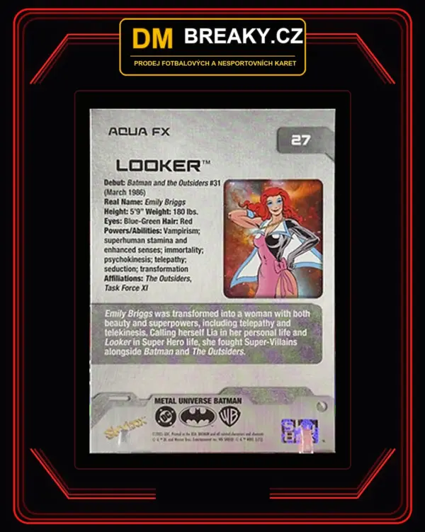 2025 Skybox metal universe - Looker