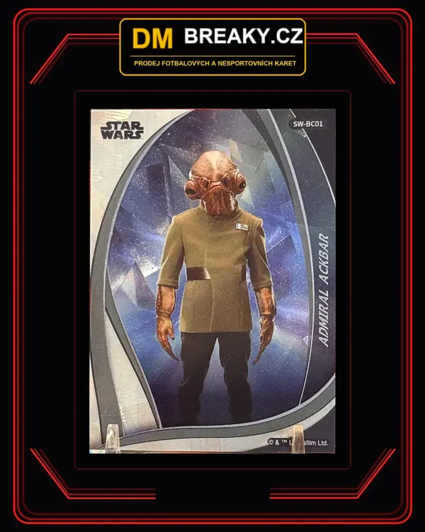 2025 Card.Fun Power the Force - admiral Ackbar