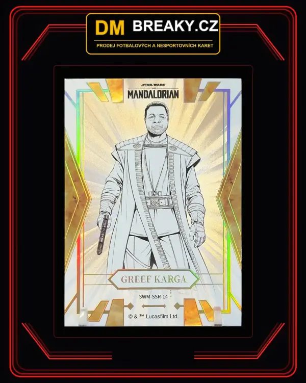 2026 Card.Fun The Mandalorian – This Is The Way - Greef Karga
