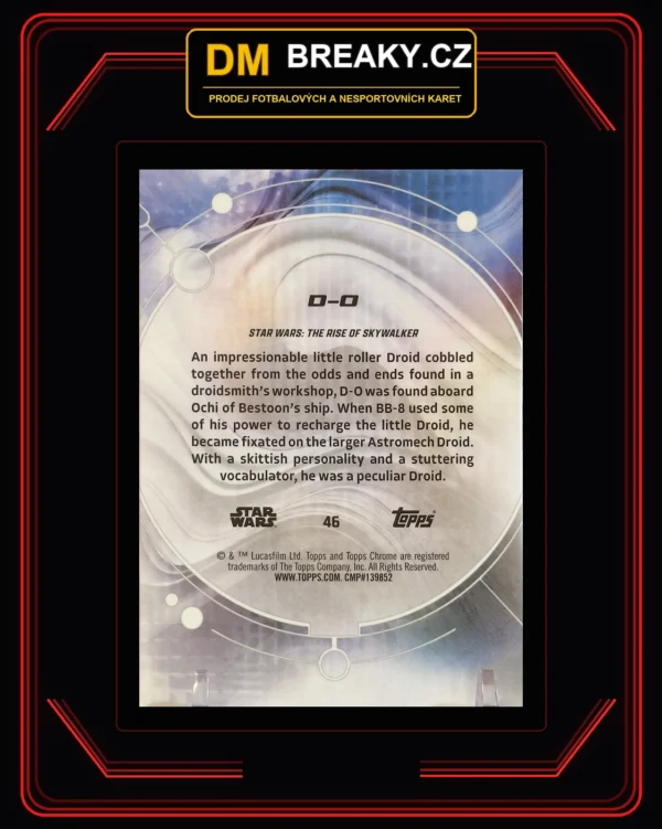 2026 Star Wars chrome - D-0
