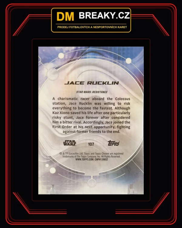 2026 Star Wars chrome - Jace Rucklin