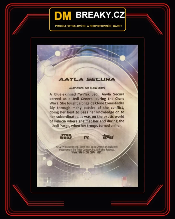 2026 Star Wars chrome - Aayla Secura