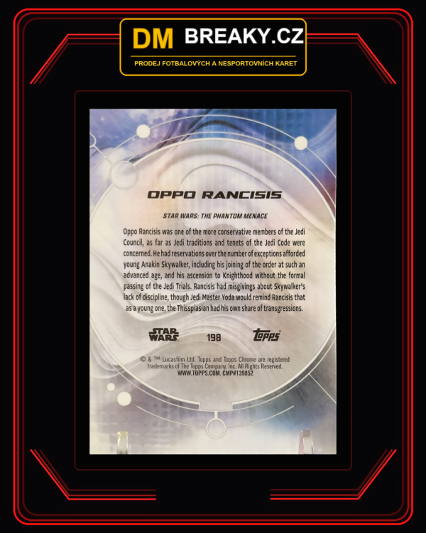 2026 Star Wars chrome - Oppo Rancisis
