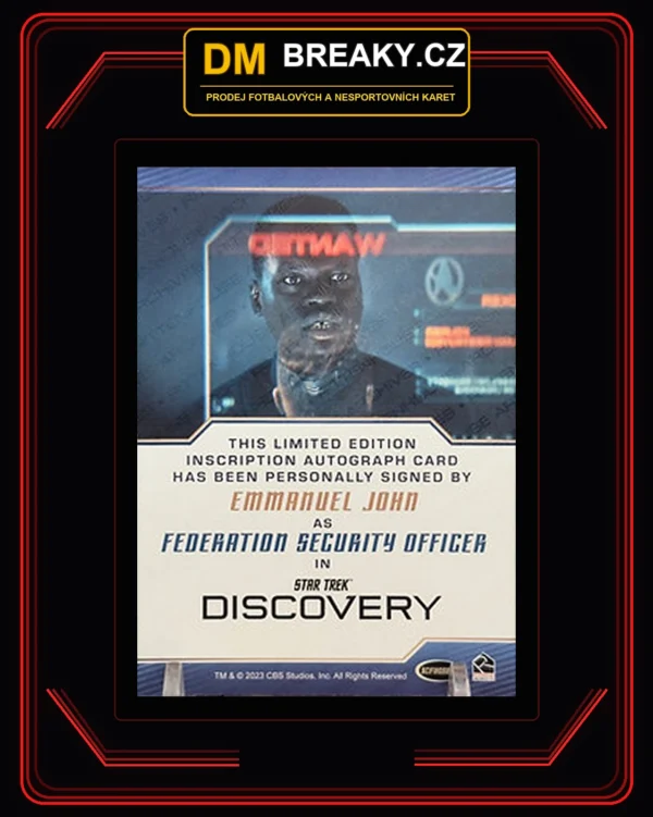 2023 Discovery - Emmanuel John